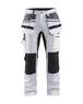 Pantalon peintre +stretch Blåkläder 1910 Blanc/Noir Blaklader - 191010001099C
