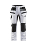 Pantalon peintre +stretch Blåkläder 1910 Blanc/Noir Blaklader - 191010001099C