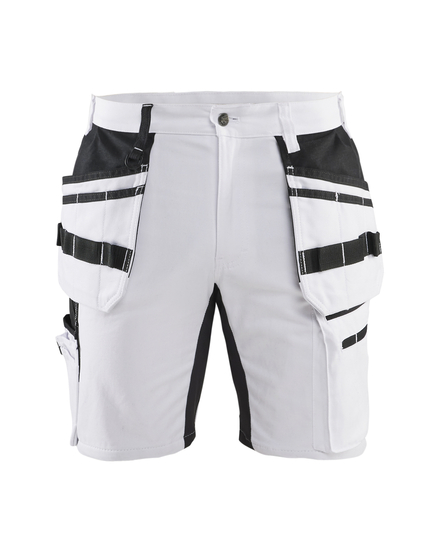 Short peintre +stretch Blåkläder 1911 Blanc/Noir Blaklader - 191110001099C
