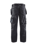 Pantalon X1900 artisan Cordura® DENIM Blåkläder 1960 Noir Blaklader - 196011409900C