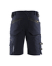 Short X1900 artisan stretch 4D sans poche flottante Blåkläder 1987 Marine foncé/Noir Blaklader - 198716448699C