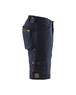 Short X1900 artisan stretch 4D sans poche flottante Blåkläder 1987 Marine foncé/Noir Blaklader - 198716448699C