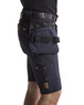 Short X1900 artisan stretch 4D Blåkläder 1988 Marine foncé/Noir Blaklader - 198816448699C