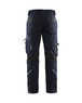 Pantalon X1900 artisan stretch 4D sans poches flottantes Blåkläder 1989 Marine foncé/Noir Blaklader - 198916448699C