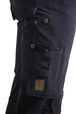 Pantalon X1900 artisan stretch 4D sans poches flottantes Blåkläder 1989 Marine foncé/Noir Blaklader - 198916448699C