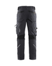 Pantalon X1900 artisan stretch 4D sans poches flottantes Blåkläder 1989 Gris Foncé/Noir Blaklader - 198916449899C