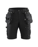 Short X1900 artisan Stretch Blåkläder 1992 Noir/Noir Blaklader - 199211419999C