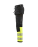 Pantalon artisan haute-visibilité stretch 4D Blåkläder 1993 Noir/Jaune fluo Blaklader - 199316429933C