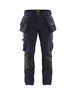 Pantalon X1900 artisan stretch 4D Blåkläder 1998 Marine foncé/Noir Blaklader - 199816448699C