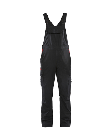 Salopette industrie stretch 2D Blåkläder 2644 Noir/Rouge Blaklader - 264418329956C