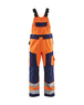 Cotte à bretelles haute-visibilité Blåkläder 2660 Orange fluo/Marine Blaklader - 266018045389C