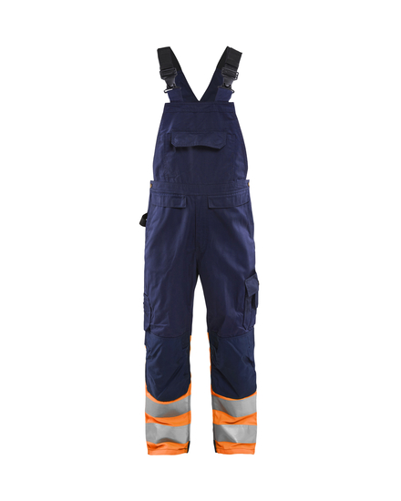 Salopette haute-visibilité Blåkläder 2662 Marine/Orange fluo Blaklader - 266218008953C