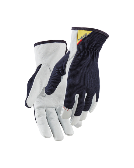 Gants de protection en cuir Blåkläder 2801 Marine foncé/Blanc Blaklader - 280114588610