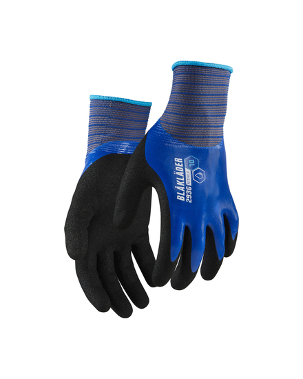 Gants de travail, enduit de nitrile Blåkläder 2936 Bleu roi Blaklader - 293614578500