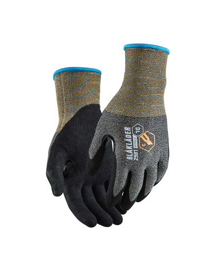 Gants de travail en nitrile trempé anti coupure niveau C Blåkläder 2981 Noir Blaklader - 298114739900