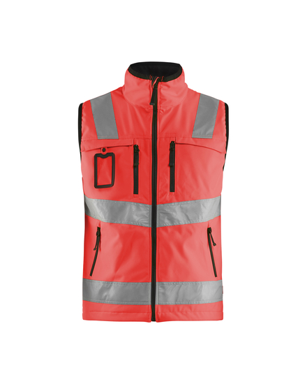 Gilet Softshell haute-visibilité Blåkläder 3049 Rouge fluo Blaklader - 304925175500