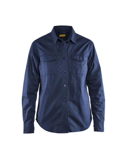 Chemise twill femme Blåkläder 3208 Marine Blaklader - 320811358900