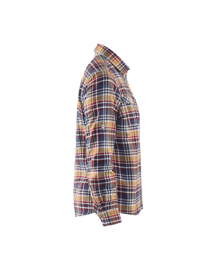 Chemise flanelle Femme Blåkläder 3209 Marine/Orange Blaklader - 320911378954