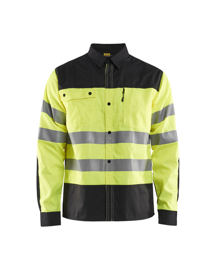 Chemise haute-visibilité Blåkläder 3255 Jaune fluo/Noir Blaklader - 325518173399
