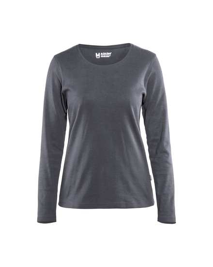 T-shirt manches longues femme Blåkläder 3301 Gris clair Blaklader - 330110329400