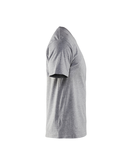 T-Shirts de travail Pack x10 Blåkläder 3302 Gris chiné Blaklader - 330210339000
