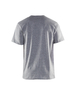 T-Shirts de travail Pack x10 Blåkläder 3302 Gris chiné Blaklader - 330210339000