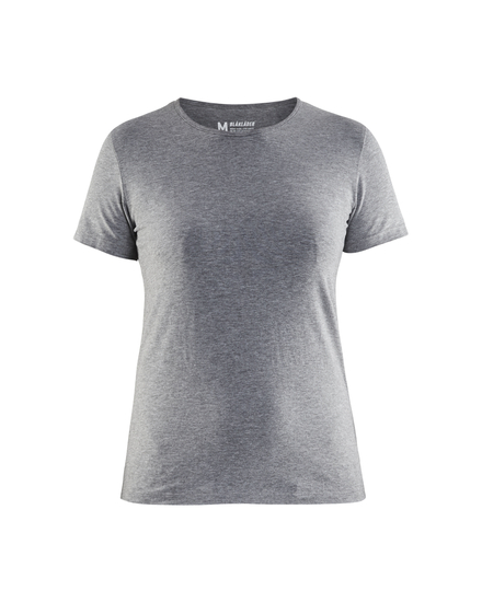 T-Shirt femme Blåkläder 3304 Gris chiné Blaklader - 330410599000