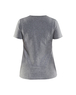 T-Shirt femme Blåkläder 3304 Gris chiné Blaklader - 330410599000