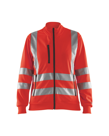 Sweat zippé haute-visibilité femme Blåkläder 3308 Rouge fluo Blaklader - 330819745500