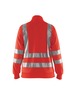 Sweat zippé haute-visibilité femme Blåkläder 3308 Rouge fluo Blaklader - 330819745500