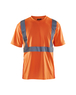 T-shirt haute-visibilité col V Blåkläder 3313 Orange fluo Blaklader - 331310095300