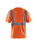T-shirt haute-visibilité col V Blåkläder 3313 Orange fluo Blaklader - 331310095300