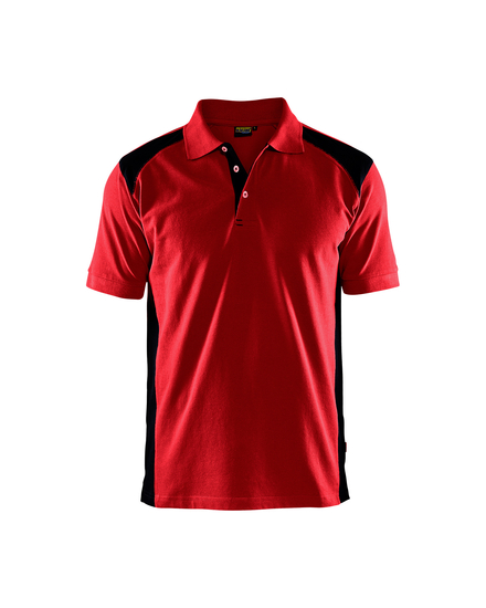 Polo Piqué Blåkläder 3324 Rouge/Noir Blaklader - 332410505699