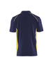 Polo Piqué Blåkläder 3324 Marine/Jaune fluo Blaklader - 332410508933