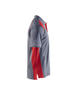 Polo Piqué Blåkläder 3324 Gris clair/Rouge Blaklader - 332410509456