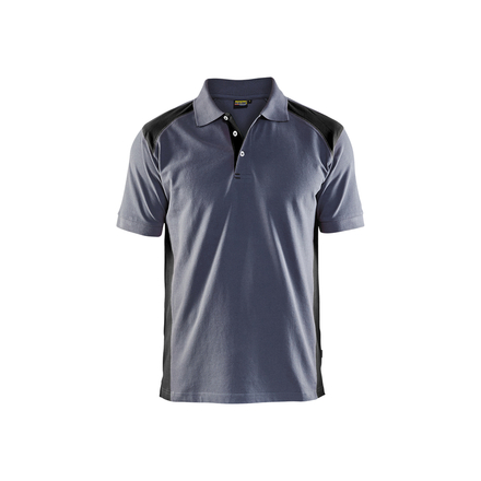 Polo Piqué Blåkläder 3324 Gris clair/Noir Blaklader - 332410509499