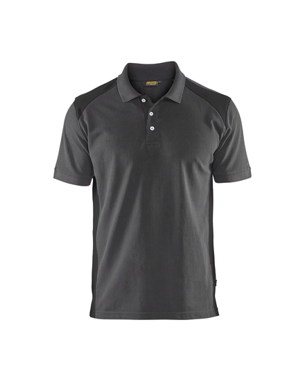 Polo Piqué Blåkläder 3324 Gris moyen/Noir Blaklader - 332410509699