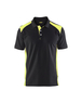 Polo Piqué Blåkläder 3324 Noir/Jaune fluo Blaklader - 332410509933