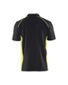 Polo Piqué Blåkläder 3324 Noir/Jaune fluo Blaklader - 332410509933