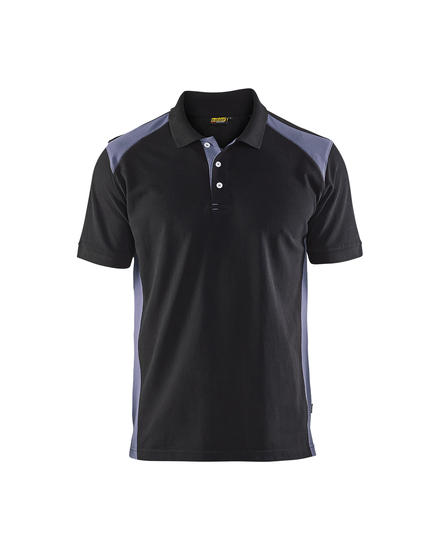 Polo Piqué Blåkläder 3324 Noir/Gris clair Blaklader - 332410509994