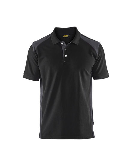 Polo Piqué Blåkläder 3324 Noir/Gris moyen Blaklader - 332410509996