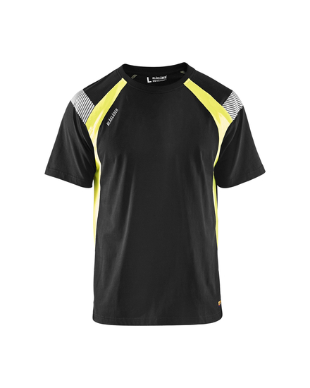 T-shirt détails fluo Blåkläder 3332 Noir/Jaune fluo Blaklader - 333210309933