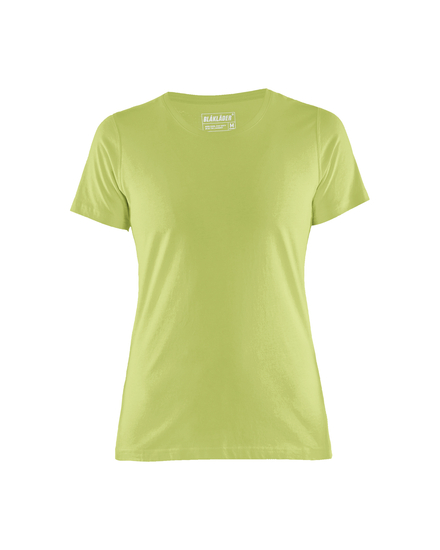 T-shirt femme Blåkläder 3334 Vert citron Blaklader - 333410424009