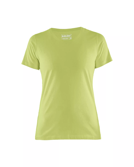 T-shirt femme Blåkläder 3334 Vert citron Blaklader - 333410424009