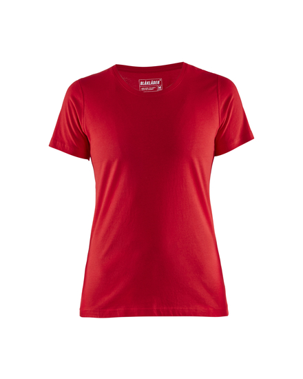 T-shirt femme Blåkläder 3334 Rouge Blaklader - 333410425600