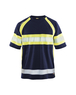 T-shirt haute-visibilité anti-UV Blåkläder 3337 Marine/Jaune fluo Blaklader - 333710518933