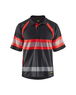 Polo haute-visibilité anti-UV Blåkläder 3338 Noir/Rouge fluo Blaklader - 333810519955