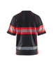 Polo haute-visibilité anti-UV Blåkläder 3338 Noir/Rouge fluo Blaklader - 333810519955