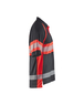 Polo haute-visibilité anti-UV Blåkläder 3338 Noir/Rouge fluo Blaklader - 333810519955