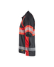 Polo haute-visibilité anti-UV Blåkläder 3338 Noir/Rouge fluo Blaklader - 333810519955